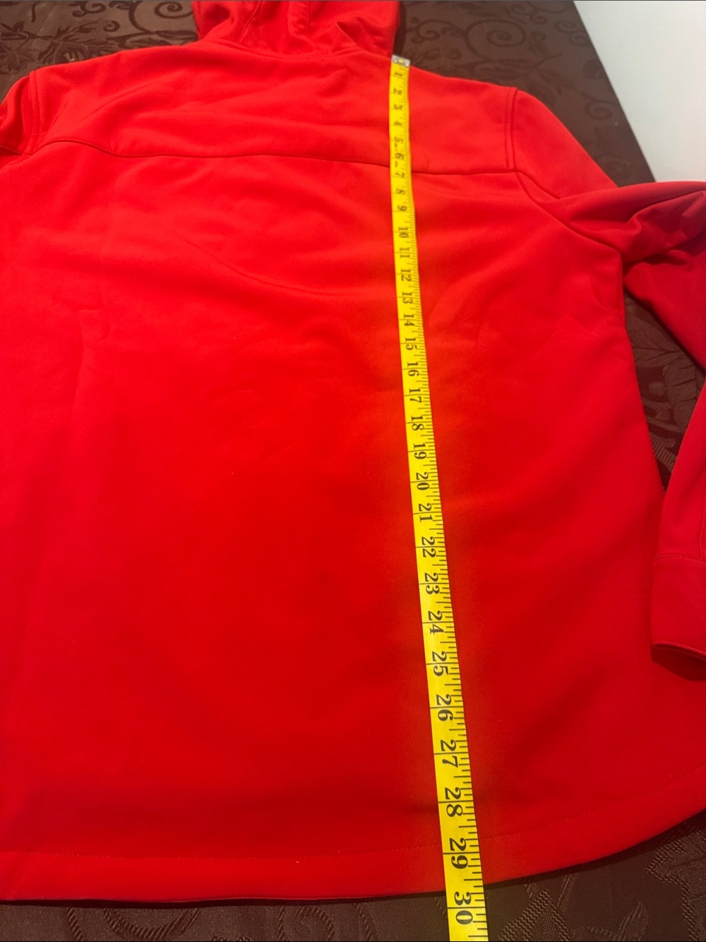 Converse Red Hooded Softshell Jacket. Mens Med - Picture 13 of 16